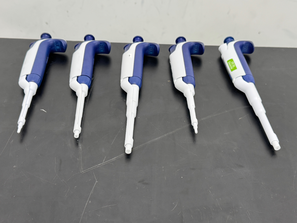 Image of Rainin Pipet-Lite XLS Single Channel Pipettes - Quantity 5